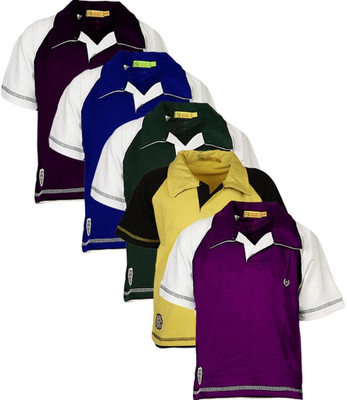 54% OFF on Gkidz Boys Printed Cotton Blend T Shirt(Multicolor, Pack of 5) 54% OFF on Gkidz Boys Printed Cotton Blend T Shirt(Multicolor, Pack of 5)