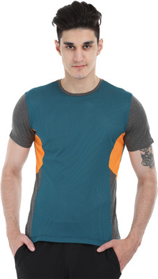 

Zobello Solid Men's Round Neck Multicolor T-Shirt