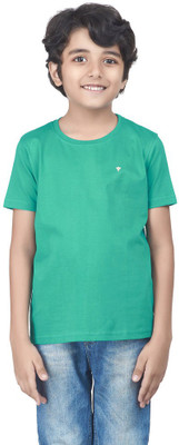 

SuperYoung Boys Printed T Shirt(Green, Pack of 1