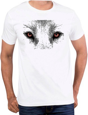 

PhotogiftsIndia Printed Men's Round Neck White T-Shirt