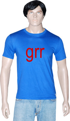

Tshirt.in Graphic Print Men's Round Neck Blue T-Shirt, Royal blue