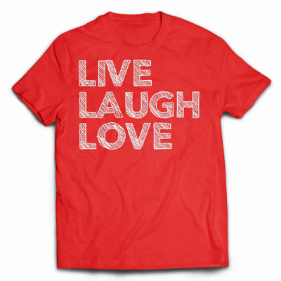 

Designmycloth Graphic Print Men' Round Neck Red T-Shirt