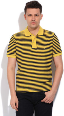 

Nautica Striped Men's Polo Neck Black, Yellow T-Shirt, 7cl
