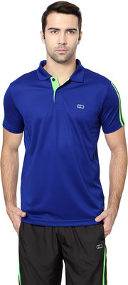 

Ajile by Pantaloons Solid Men's Polo Neck Blue T-Shirt, Royal blue