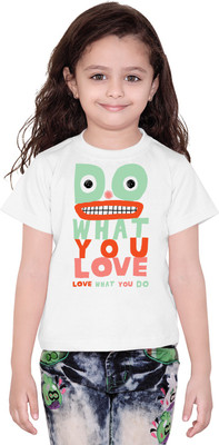 

Tantra Boys Graphic Print Cotton T Shirt(White)
