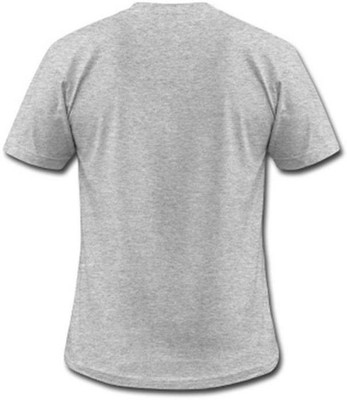 

SayItLoud Graphic Print Men' Round Neck Grey T-Shirt