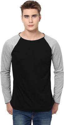 

Unisopent Designs Solid Men's Round Neck Black, Grey T-Shirt