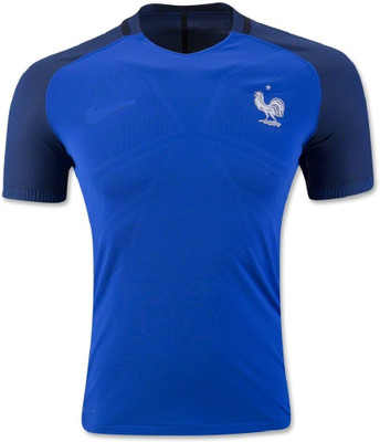 

Marex Printed Men's V-neck Blue T-Shirt