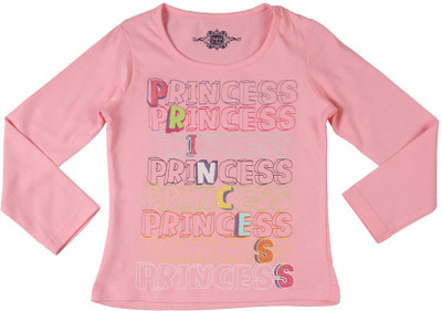 

Chalk by Pantaloons Girls Printed T Shirt(Pink