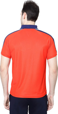 

Ajile by Pantaloons Solid Men's Polo Neck Red T-Shirt, Bright red