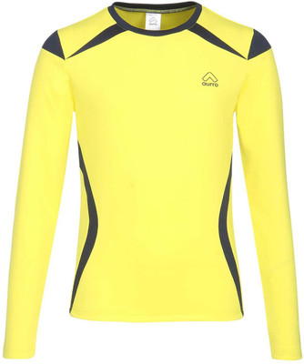 

Aurro Boys Solid Polyester T Shirt(Yellow, Pack of 1
