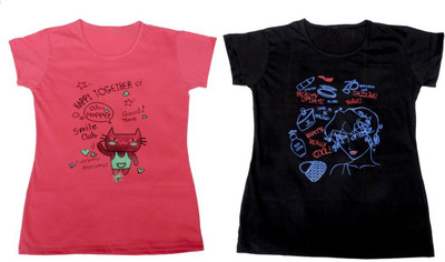 Indistar Girls Printed T Shirt Indistar Girls Printed T Shirt