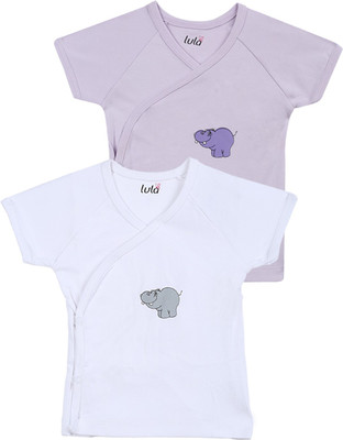 30% OFF on Lula Boys Solid Cotton T Shirt(Purple, Pack of 2) 30% OFF on Lula Boys Solid Cotton T Shirt(Purple, Pack of 2)
