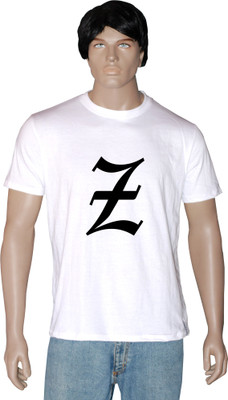 

Tshirt.in Graphic Print Men' Round Neck White T-Shirt, Pearl white
