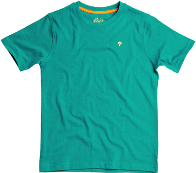 

SuperYoung Boys Solid T Shirt(Green, Pack of 1