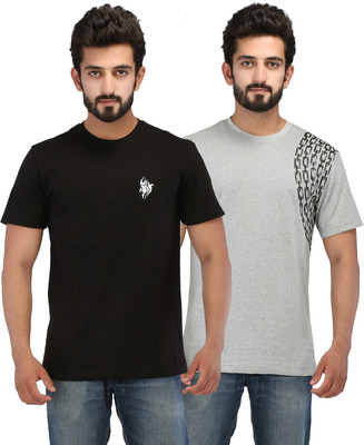 

Rang Rage Printed Men's Round Neck Multicolor T-Shirt(Pack of 2