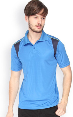 

Campus Sutra Solid Men Polo Neck Blue, Blue T-Shirt, Royal blue & blue
