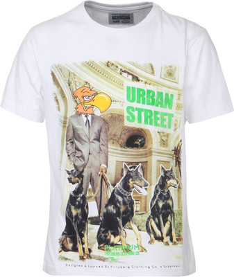 

Fritzberg Boys Printed T Shirt(White