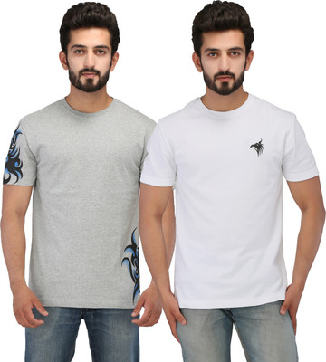 

Rang Rage Printed Men's Round Neck Multicolor T-Shirt(Pack of 2