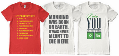 

Rawpockets Graphic Print Men's Round Neck Red, White, White T-Shirt(Pack of 3