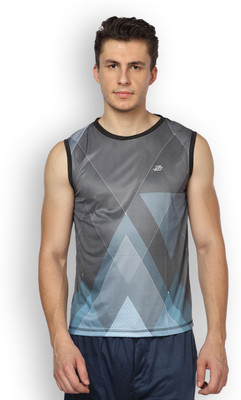 

Difference of Opinion Graphic Print Men' Round Neck Grey T-Shirt
