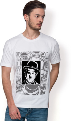 

Leviticus Graphic Print Men' Round Neck White T-Shirt