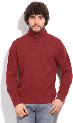 

Gant Solid Men's Fashion Neck Red T-Shirt, 610
