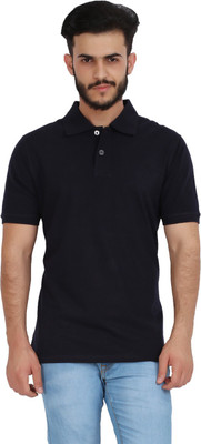 

Checkers Bay Solid Men's Polo Neck Dark Blue T-Shirt