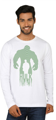 

SayItLoud Printed Men' Round Neck White T-Shirt