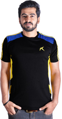 

Repugn Solid Men's Round Neck Black T-Shirt
