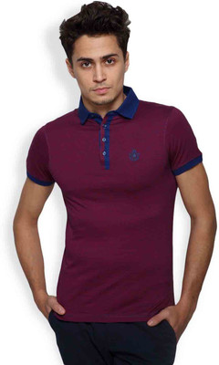 

Blackberrys Striped Men's Polo Neck Blue T-Shirt, Royalblue
