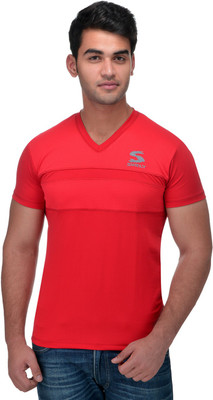 

Surly Printed Men's V-neck Red T-Shirt