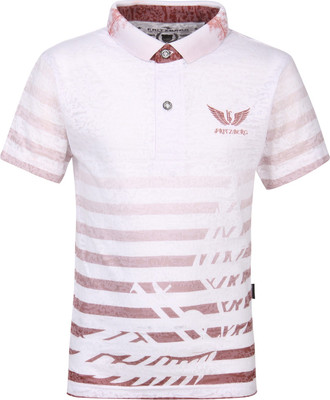 

Fritzberg Boys Printed T Shirt(Beige