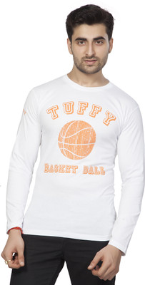 

Alan Jones Printed Men's Round Neck White T-Shirt