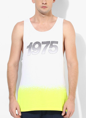 

Jack & Jones Graphic Print Men's Round Neck White T-Shirt