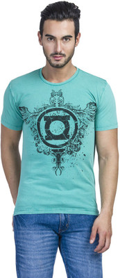 

DC Comics Printed Men's Round Neck Green T-Shirt