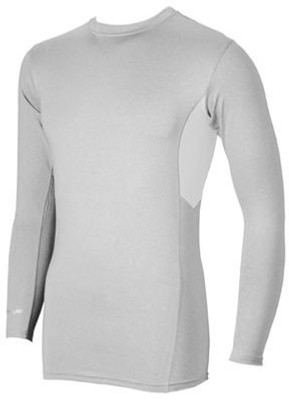 

Freestyle Solid Men's Round Neck Grey T-Shirt, Silver
