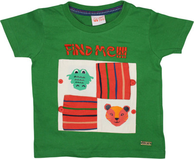 50% OFF on FS Mini Klub Boys Printed T Shirt(Green, Pack of 1) 50% OFF on FS Mini Klub Boys Printed T Shirt(Green, Pack of 1)