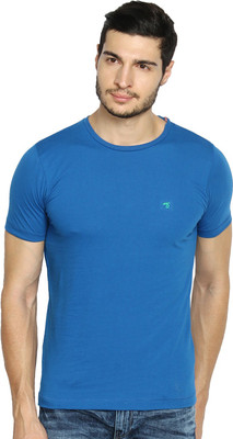 

The Indian Garage Co. Solid Men's Round Neck Dark Blue T-Shirt, Royal