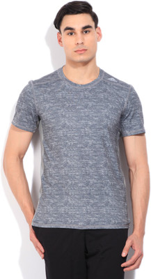 

ADIDAS Solid Men's Round Neck Grey T-Shirt, Coreheath