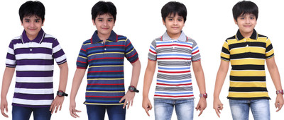 

Dongli Boys Printed T Shirt(Multicolor, Pack of 4)
