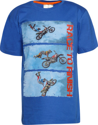 48% OFF on Joshua Tree Boys Printed Cotton T Shirt(Blue, Pack of 1) 48% OFF on Joshua Tree Boys Printed Cotton T Shirt(Blue, Pack of 1)