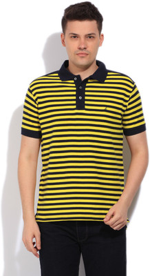 

Nautica Striped Men's Polo Neck Blue, Yellow T-Shirt, Jig box yellow