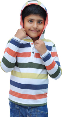 33% OFF on Bio Kid Boys Striped T Shirt(Multicolor)