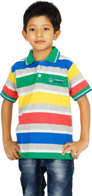 60% OFF on Shaun Boys Printed T Shirt(Multicolor)