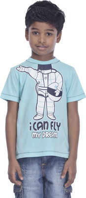 40% OFF on Sera Boys Graphic Print T Shirt(Light Blue, Pack of 1) 40% OFF on Sera Boys Graphic Print T Shirt(Light Blue, Pack of 1)