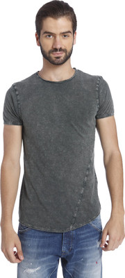 

Jack & Jones Printed Men's Round Neck Grey T-Shirt