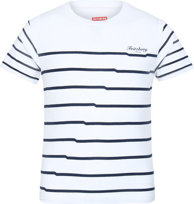 

Fritzberg Boys Printed T Shirt(White