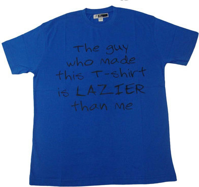 

Acetone Solid Men's Round Neck Blue T-Shirt