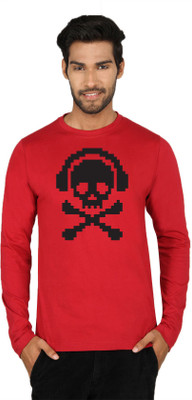 

SayItLoud Printed Men's Round Neck Maroon T-Shirt